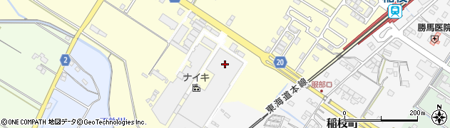 株式会社ナイキ　彦根工場周辺の地図