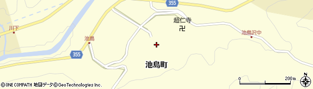 愛知県豊田市池島町砥屋周辺の地図