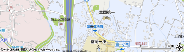 裾野警察署　富岡警察官駐在所周辺の地図