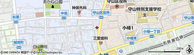ドミノ・ピザ　小幡中店周辺の地図