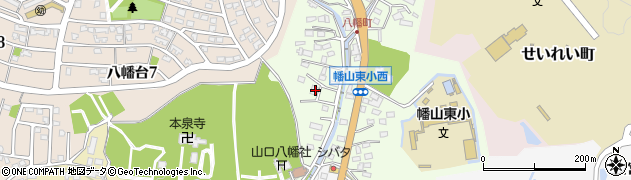愛知県瀬戸市八幡町45周辺の地図