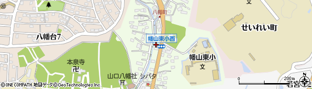 愛知県瀬戸市八幡町302周辺の地図