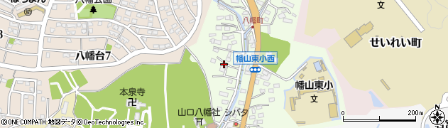 愛知県瀬戸市八幡町52周辺の地図