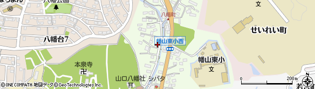 愛知県瀬戸市八幡町67周辺の地図