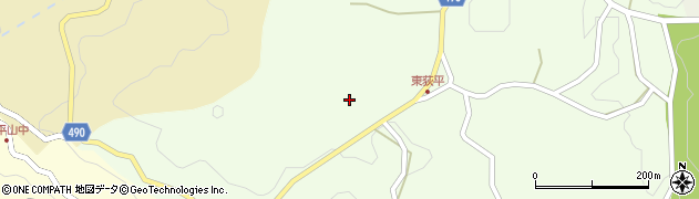 愛知県豊田市東萩平町神洞周辺の地図