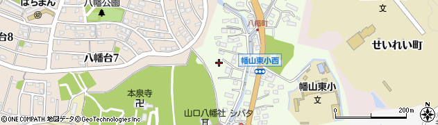 愛知県瀬戸市八幡町60周辺の地図