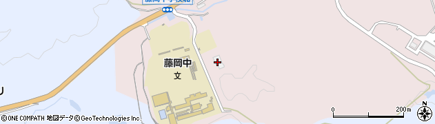 豊田市役所給食センター　藤岡給食センター周辺の地図