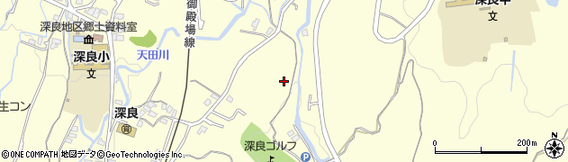 泉川周辺の地図