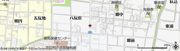 愛知県あま市花正（堀口）周辺の地図