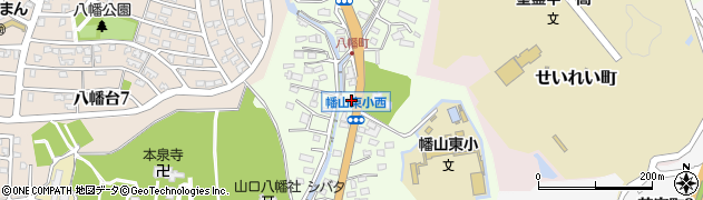 愛知県瀬戸市八幡町298周辺の地図