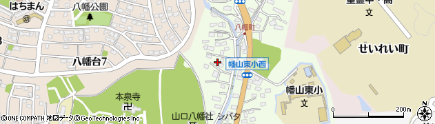 愛知県瀬戸市八幡町63周辺の地図