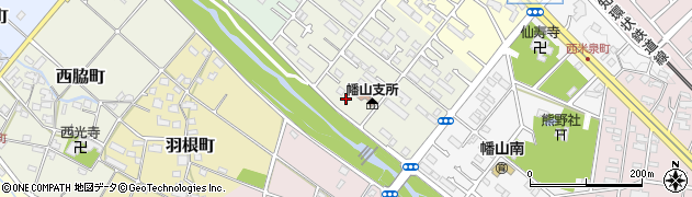 愛知県瀬戸市幡山町72周辺の地図