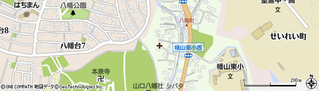 愛知県瀬戸市八幡町61周辺の地図