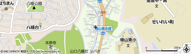 愛知県瀬戸市八幡町68周辺の地図