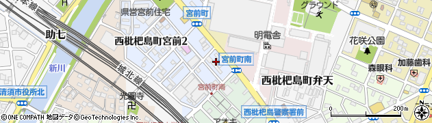 株式会社豊公石油枇杷島店周辺の地図