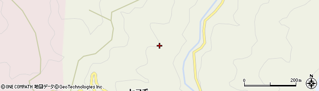 愛知県豊田市坪崎町中根入周辺の地図