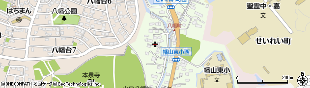 愛知県瀬戸市八幡町88周辺の地図