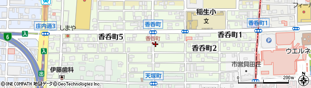 柴田・生花店周辺の地図