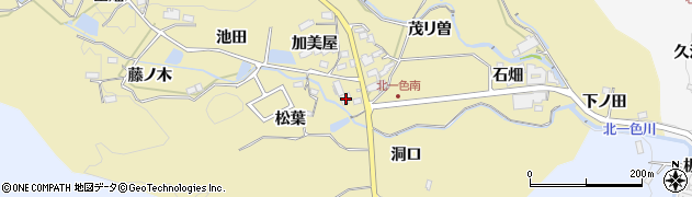 愛知県豊田市北一色町加美屋558周辺の地図