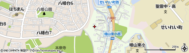 愛知県瀬戸市八幡町86周辺の地図