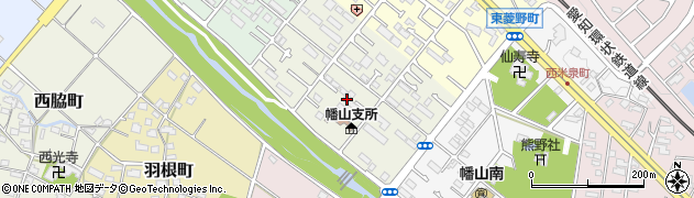 愛知県瀬戸市幡山町周辺の地図
