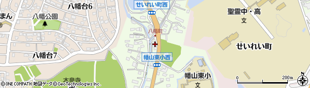 愛知県瀬戸市八幡町283周辺の地図
