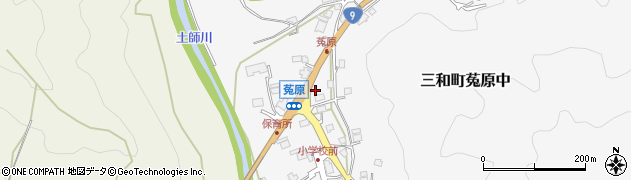 京都府福知山市三和町菟原中733周辺の地図