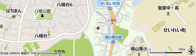 愛知県瀬戸市八幡町84周辺の地図