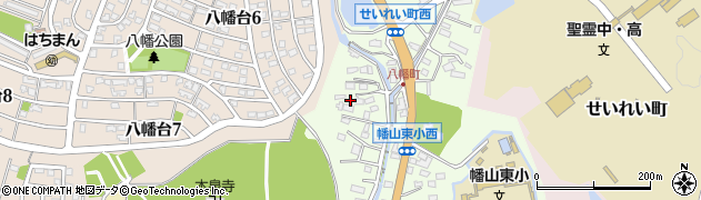 愛知県瀬戸市八幡町83周辺の地図