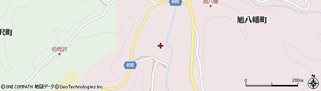 愛知県豊田市旭八幡町（丸根）周辺の地図