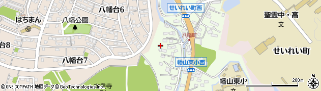 愛知県瀬戸市八幡町82周辺の地図