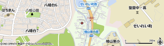愛知県瀬戸市八幡町103周辺の地図