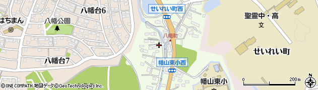 愛知県瀬戸市八幡町106周辺の地図