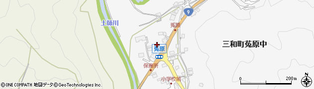 京都府福知山市三和町菟原中758周辺の地図