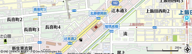 名古屋北郵便局周辺の地図