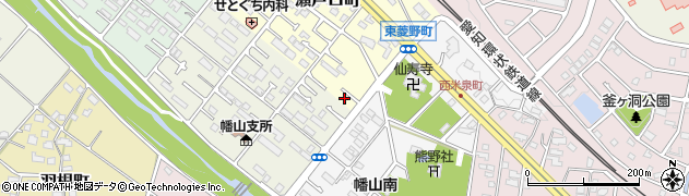 愛知県瀬戸市瀬戸口町179周辺の地図