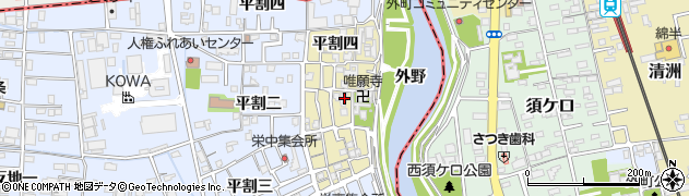愛知県あま市栄東郷内102周辺の地図