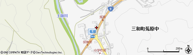 京都府福知山市三和町菟原中749周辺の地図