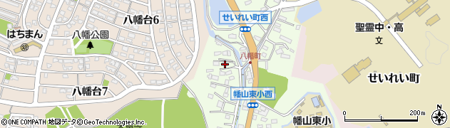 愛知県瀬戸市八幡町109周辺の地図