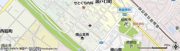 愛知県瀬戸市幡山町59周辺の地図