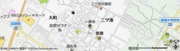一乗寺周辺の地図