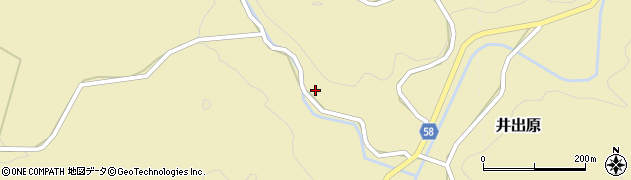 岡山県新庄村（真庭郡）高下周辺の地図