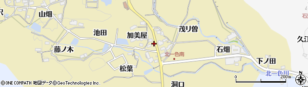 愛知県豊田市北一色町加美屋564周辺の地図