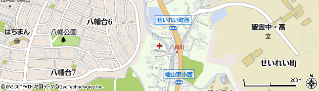 愛知県瀬戸市八幡町125周辺の地図
