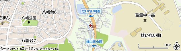愛知県瀬戸市八幡町213周辺の地図