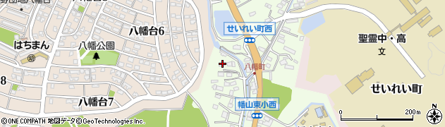 愛知県瀬戸市八幡町117周辺の地図