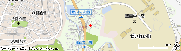 愛知県瀬戸市八幡町245周辺の地図