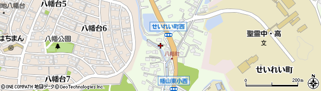 愛知県瀬戸市八幡町209周辺の地図