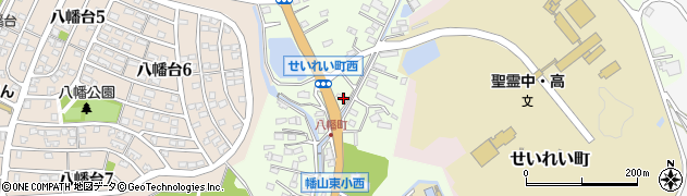 愛知県瀬戸市八幡町204周辺の地図