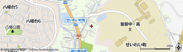 愛知県瀬戸市八幡町254周辺の地図
